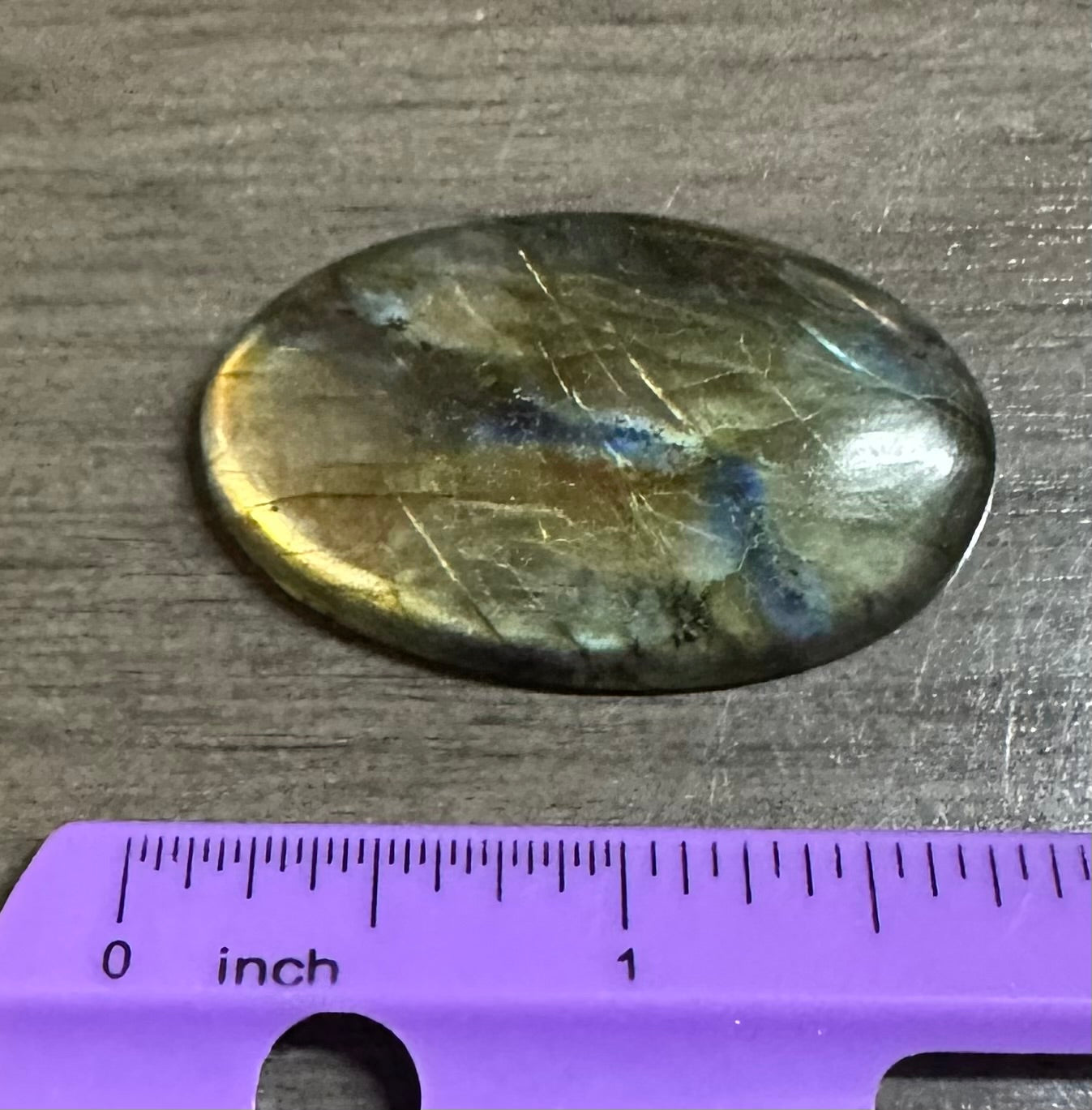 Oval Labradorite Cabochon 20a