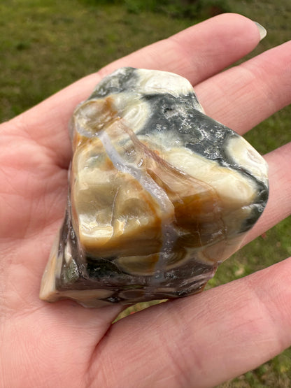 6th Vein Ocean Jasper Polished Freeform #42