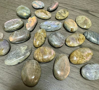 Labradorite Palmstone Lot #1