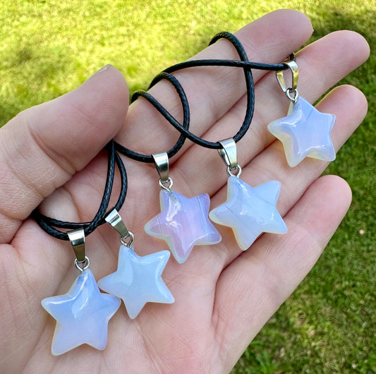 Opalite Star Necklace