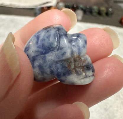 Sodalite Skull