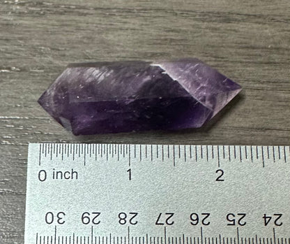 Double Terminated Phantom Amethyst Scepter Wand #20