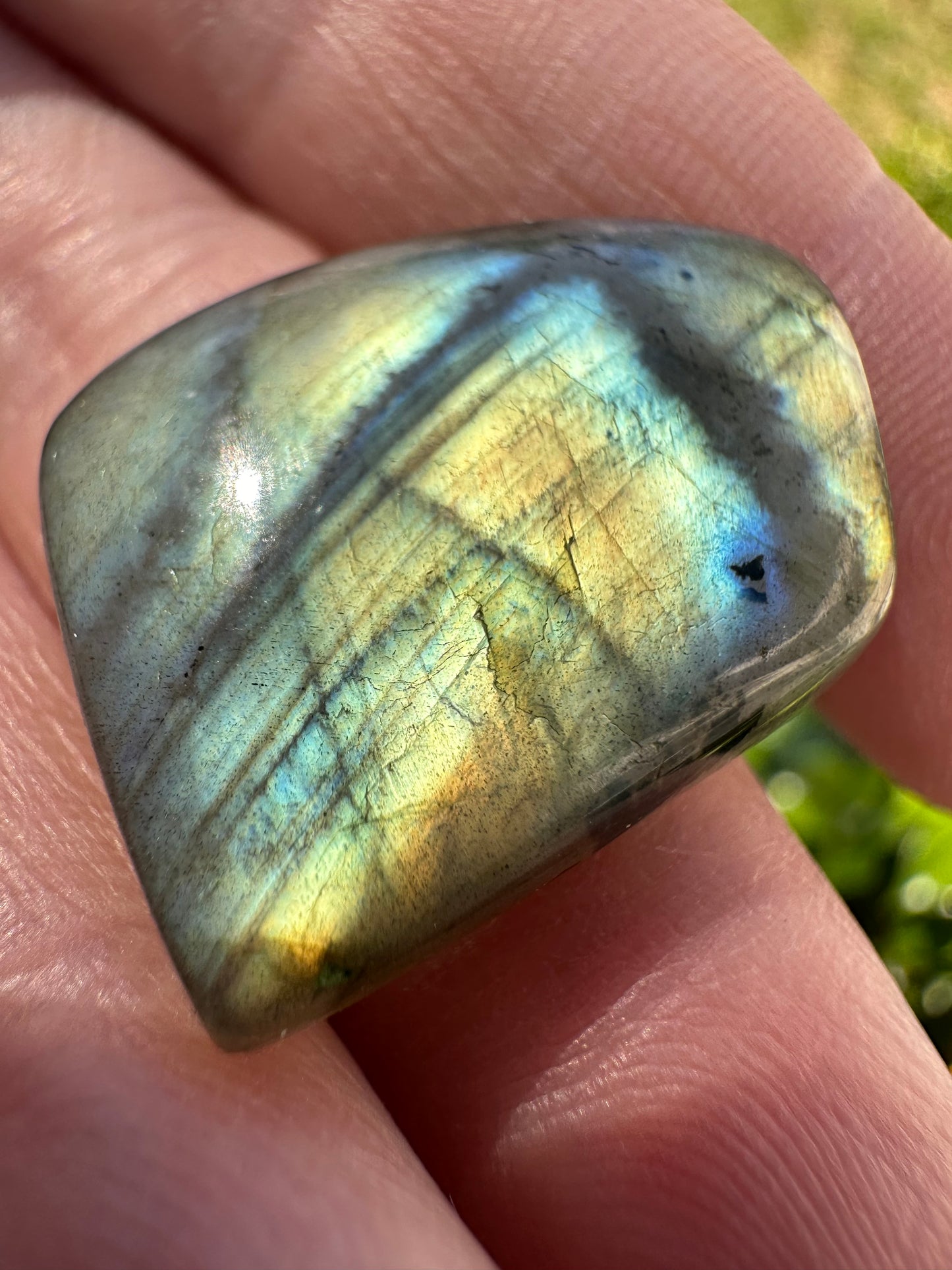 Freeform Labradorite Cabochon 54a