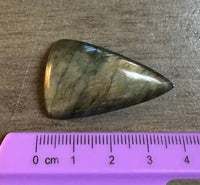 Triangle Labradorite Cabochon 78a