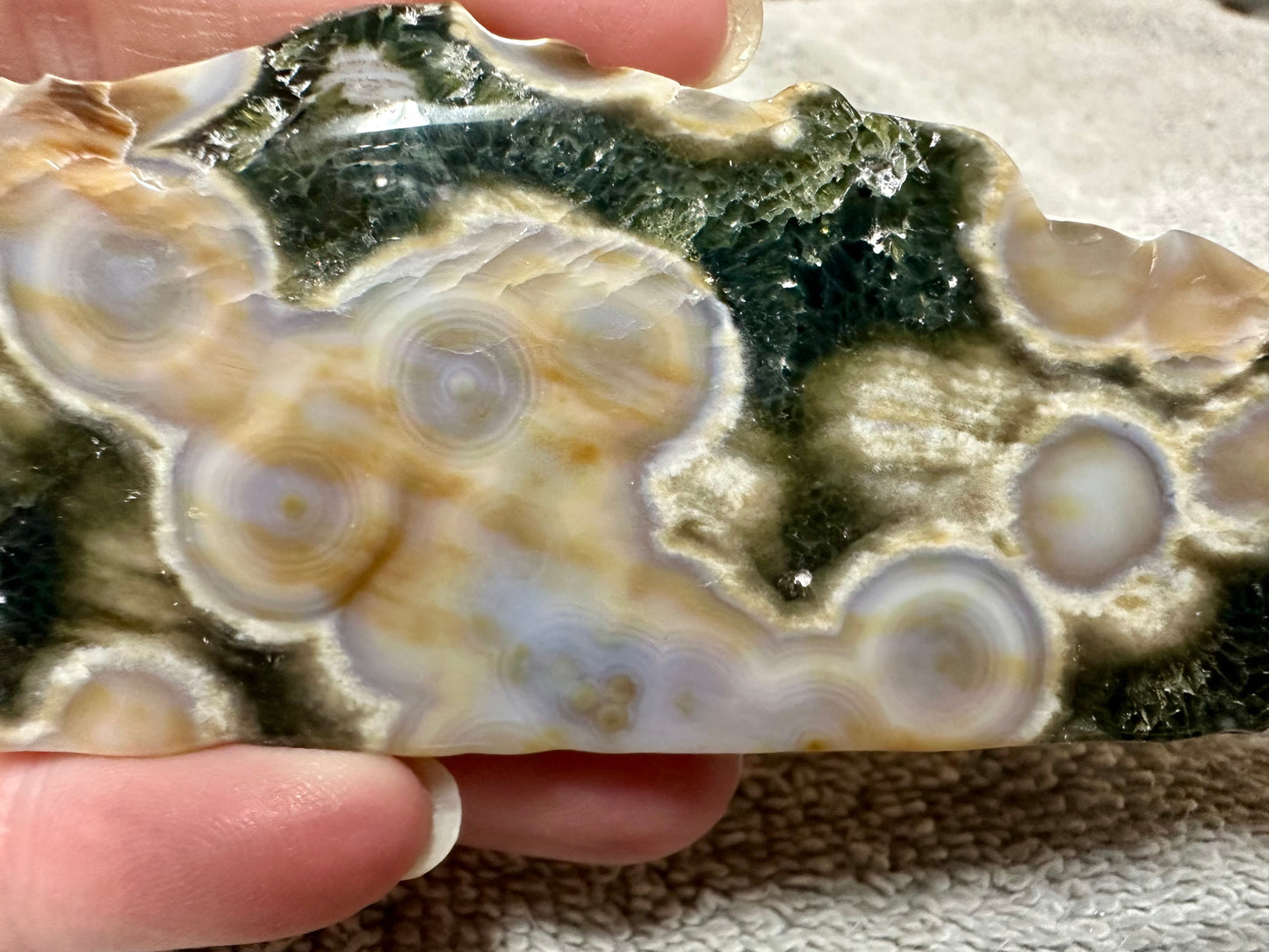 6th Vein Ocean Jasper Polished Freeform #2