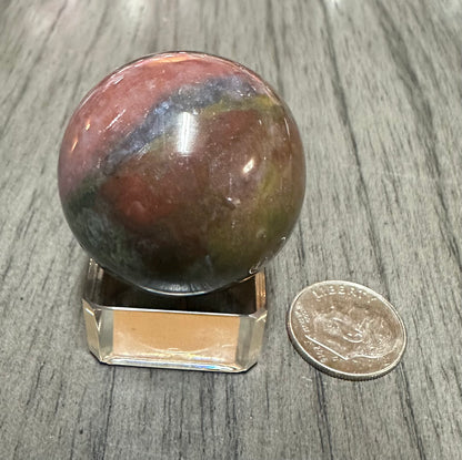 Moss Agate Sphere #17