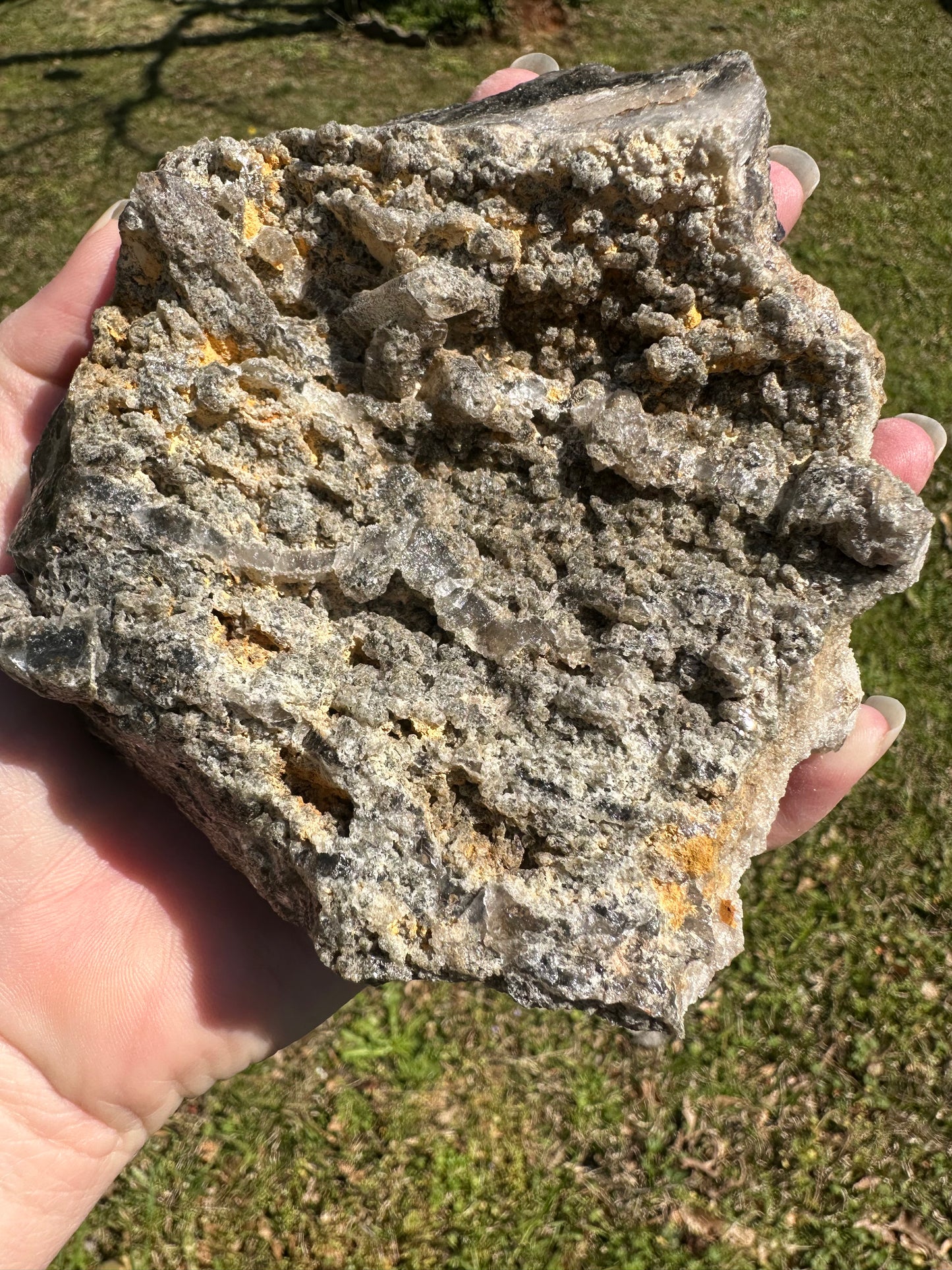 Quartz, Elestial Garden, Lodolite, Jacare, Brazil