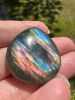 Pearshape Labradorite Cabochon 81a