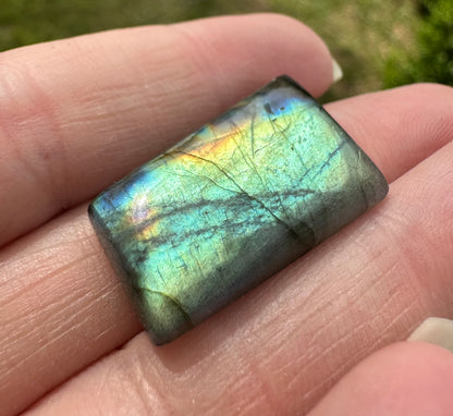 Rectangle Labradorite Cabochon 45a