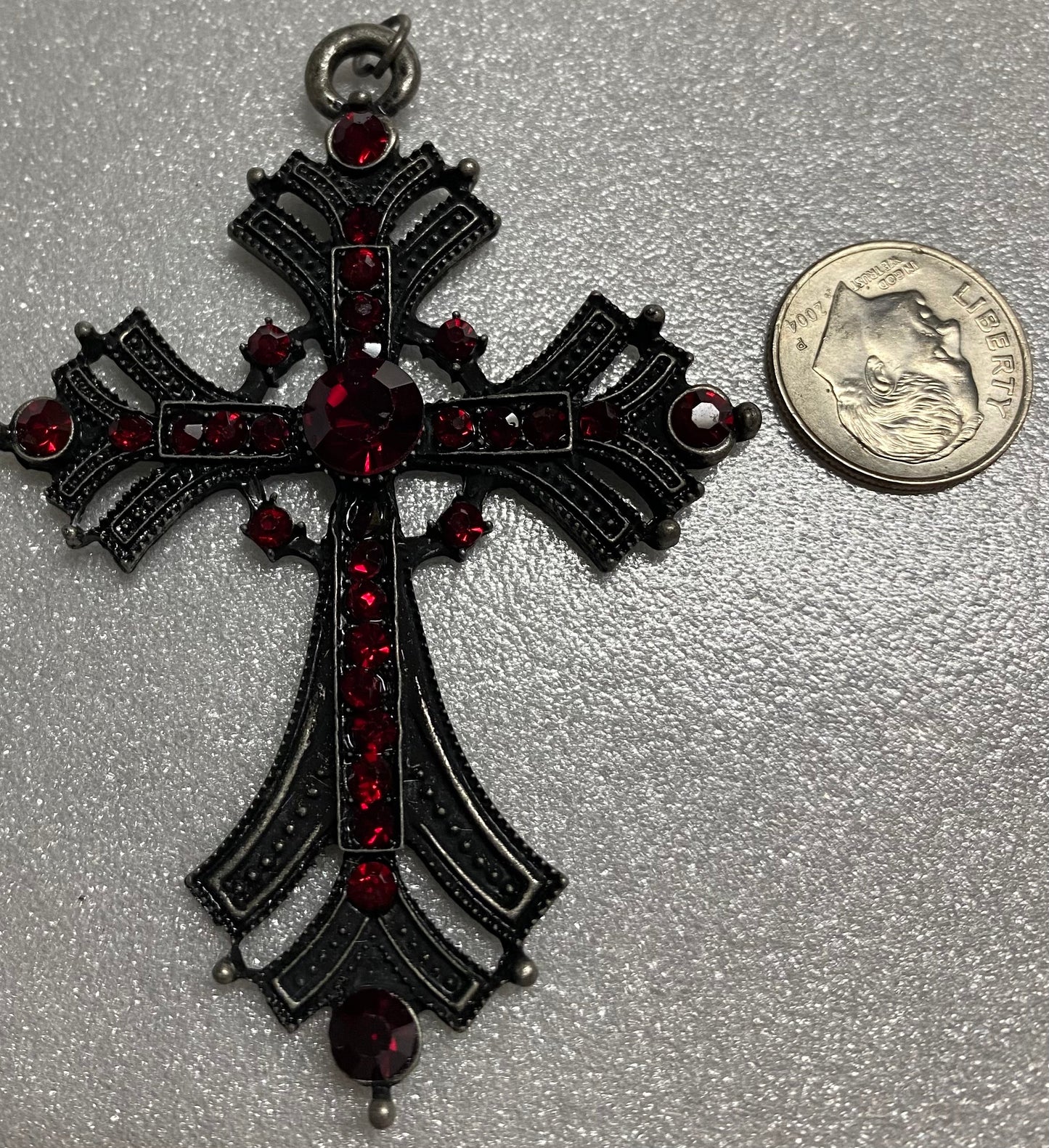 Large Gothic Cross Pendant