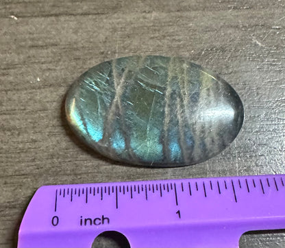 Oval Labradorite Cabochon 27a