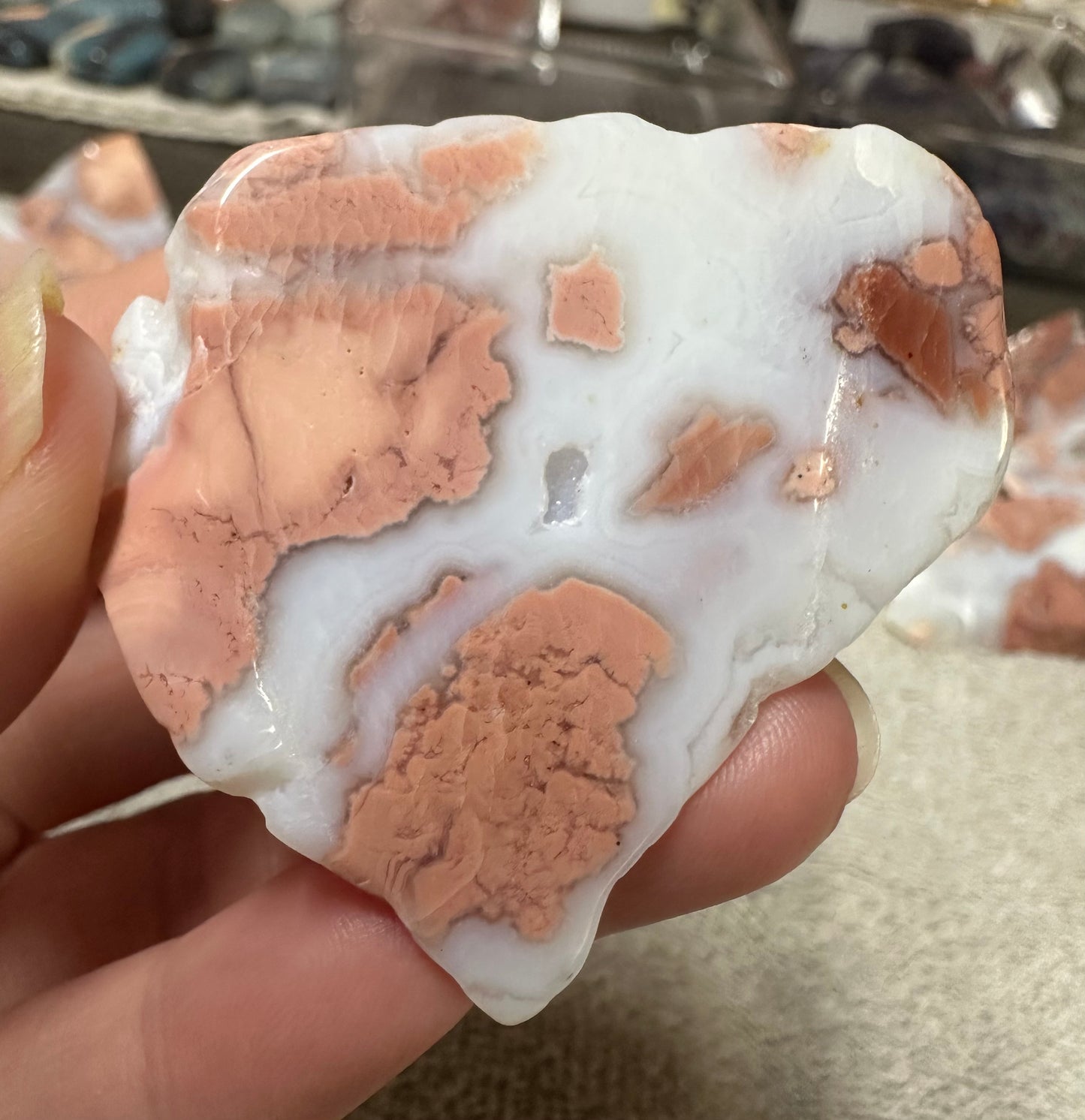 Pink Agate Freeform #5