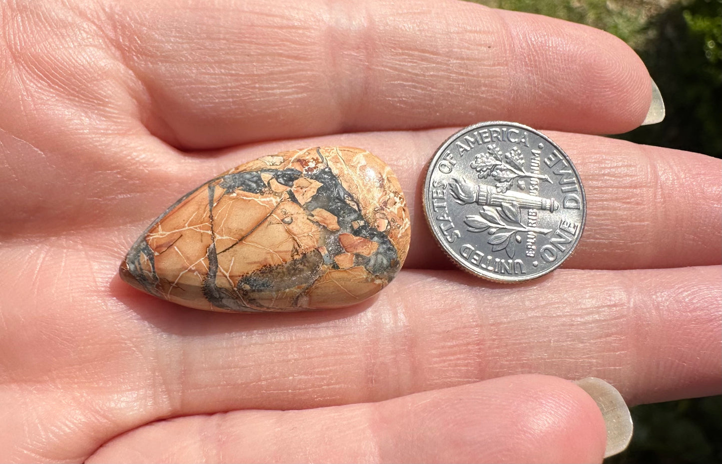 Maligano Jasper Cabochon #18