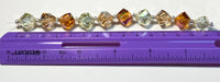 Glass Cube Bead Strand