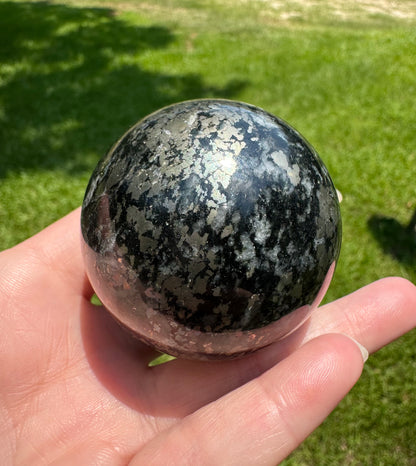 Black Pyrite Sphere 55.18mm #3