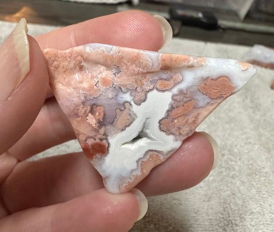 Pink Agate Freeform #24