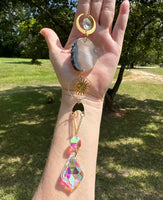 Agate Slice Sun Catcher