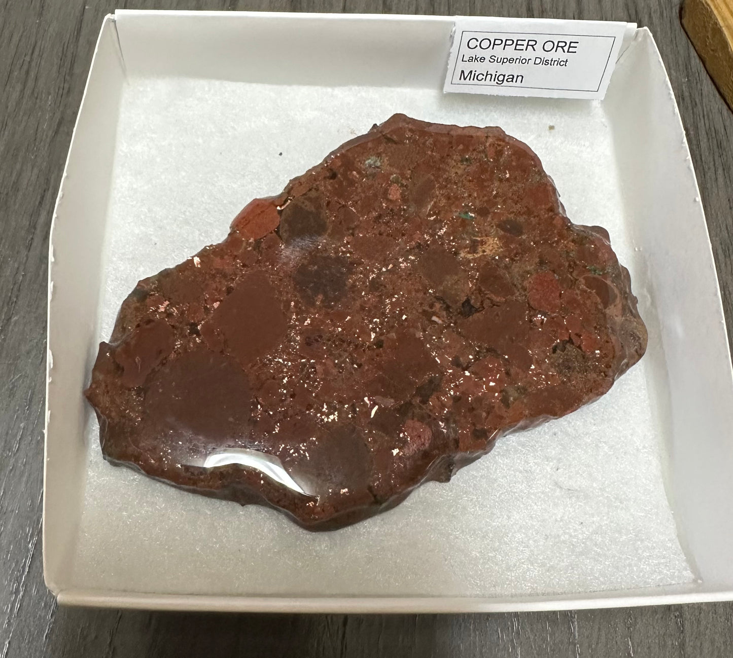 Copper Ore, Lake Superior District, Michigan