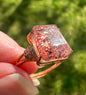 Sterling 925 Super 7 Strawberry Quartz Ring #66