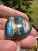 Pearshape Labradorite Cabochon 81a