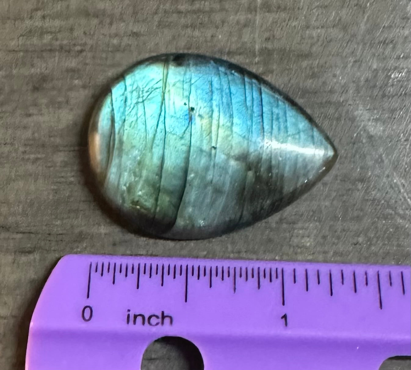 Pearshape Labradorite Cabochon 31a