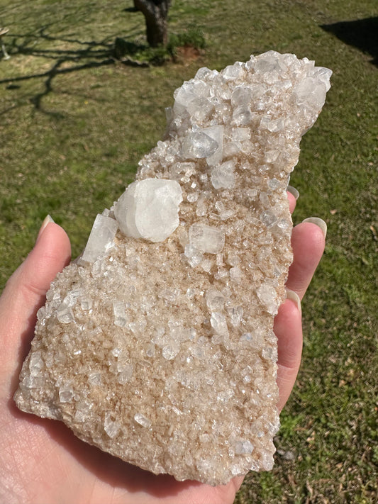 Apophyllite, Prehnite, Maharashtra, India