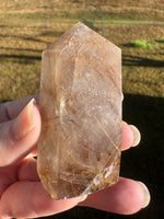 Gold Rutilated Quartz Point #9