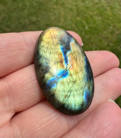 Oval Labradorite Cabochon 20a