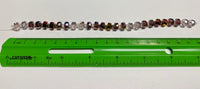 Multi-Color Rondelle Glass Bead Strand