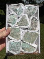 Amazonite Rough Boxed Flat #1