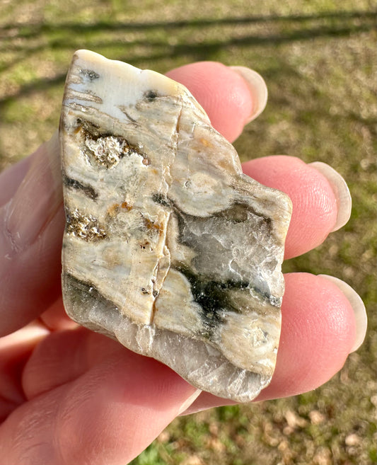 6th Vein Ocean Jasper Polished Freeform #15