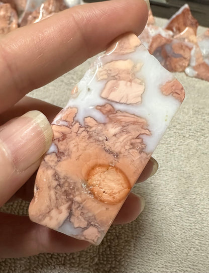 Pink Agate Freeform #3