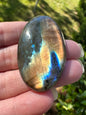 Oval Labradorite Cabochon 46a