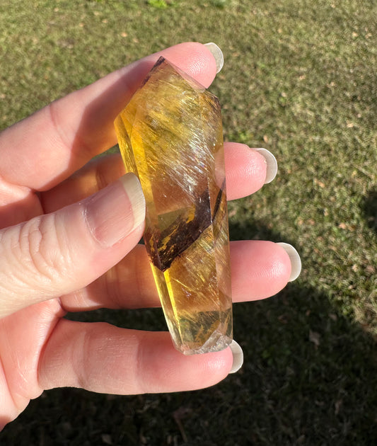 Fluorite Scepter #12 with Rainbows