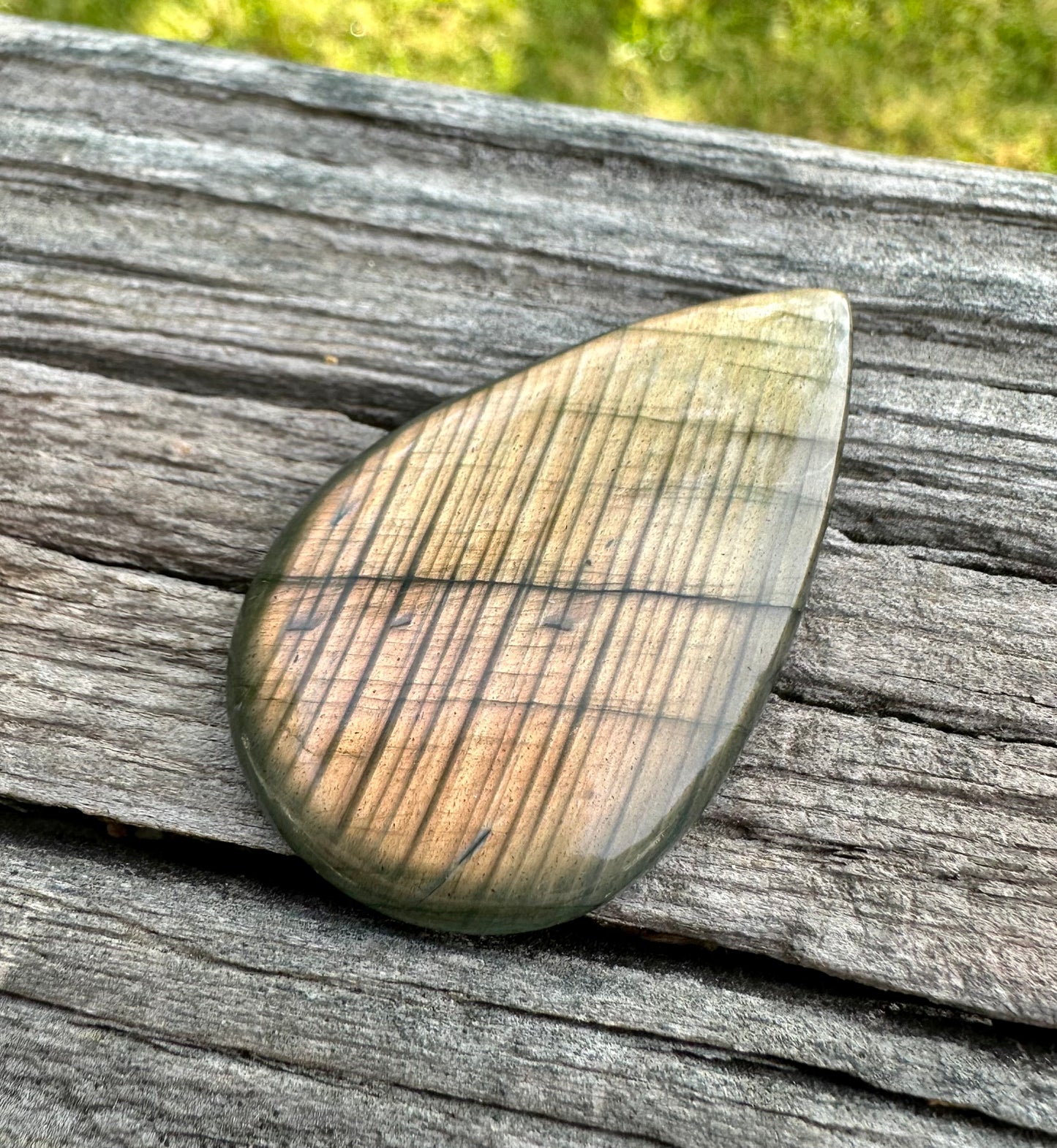 Pearshape Labradorite Cabochon 6a