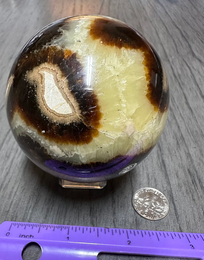 Septarian Sphere UV Reactive #3