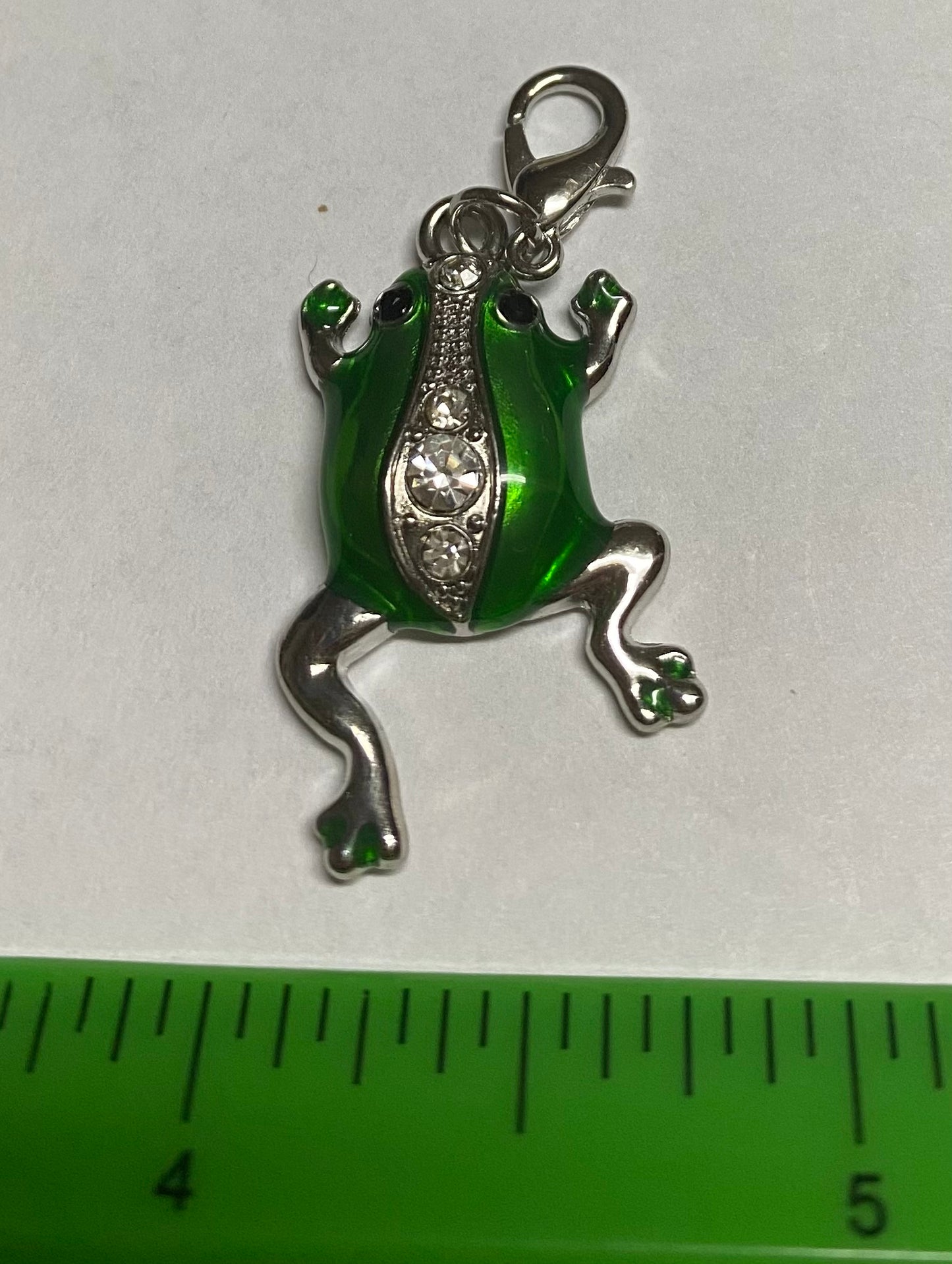 Nickel Free Frog Clip Charm