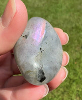 Multi Colored Labradorite Palmstone #8