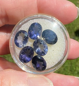 Iolite 9x7mm Oval