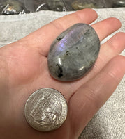 Multi Colored Labradorite Palmstone #8