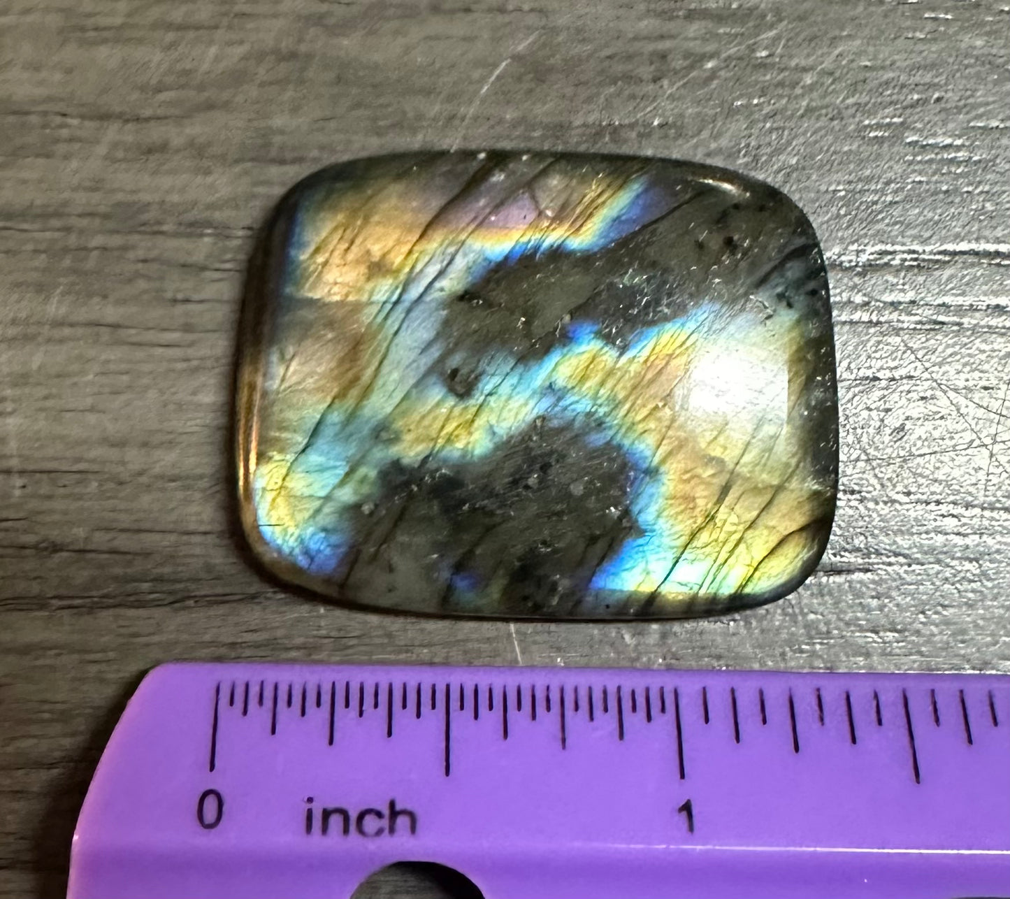 Rectangle Labradorite Cabochon 5a