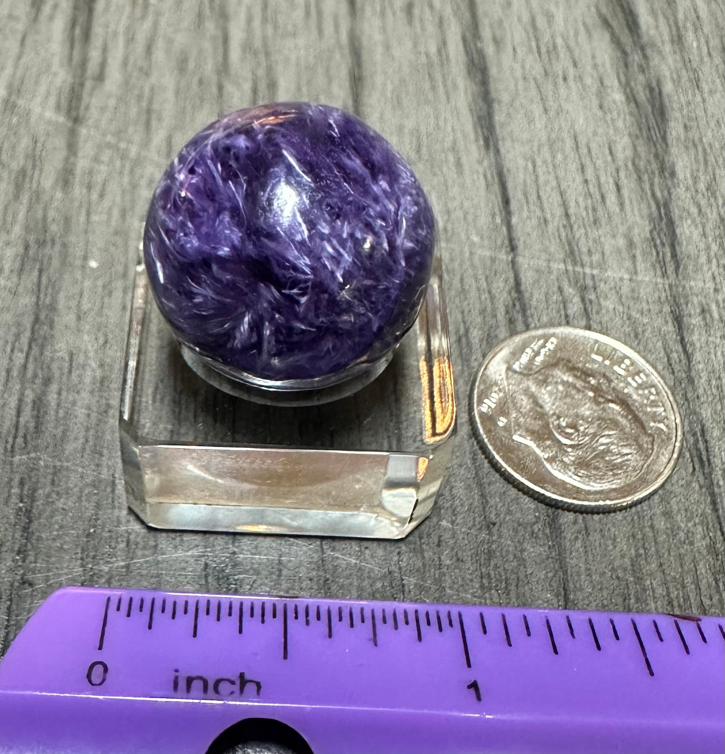 Gem Grade Charoite Sphere #1