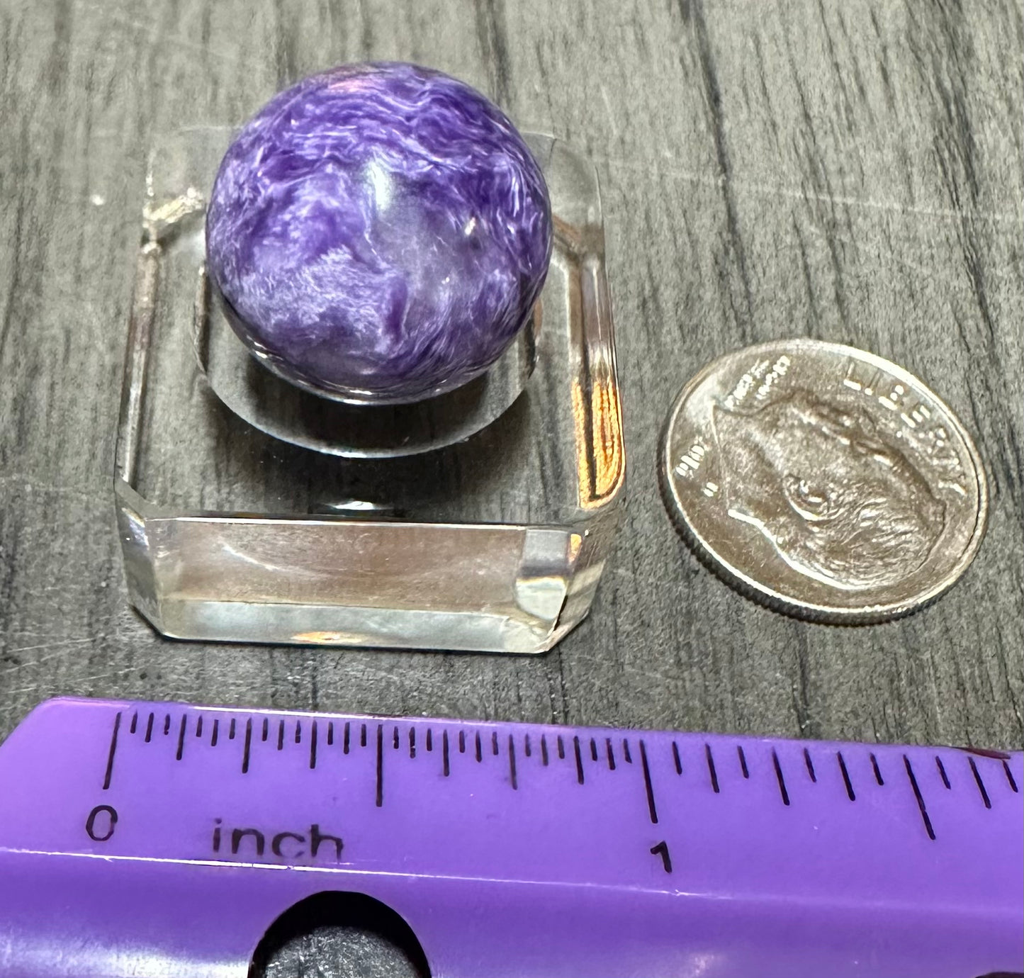 Gem Grade Charoite Sphere #2