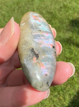 Pastel Labradorite Palmstone #14