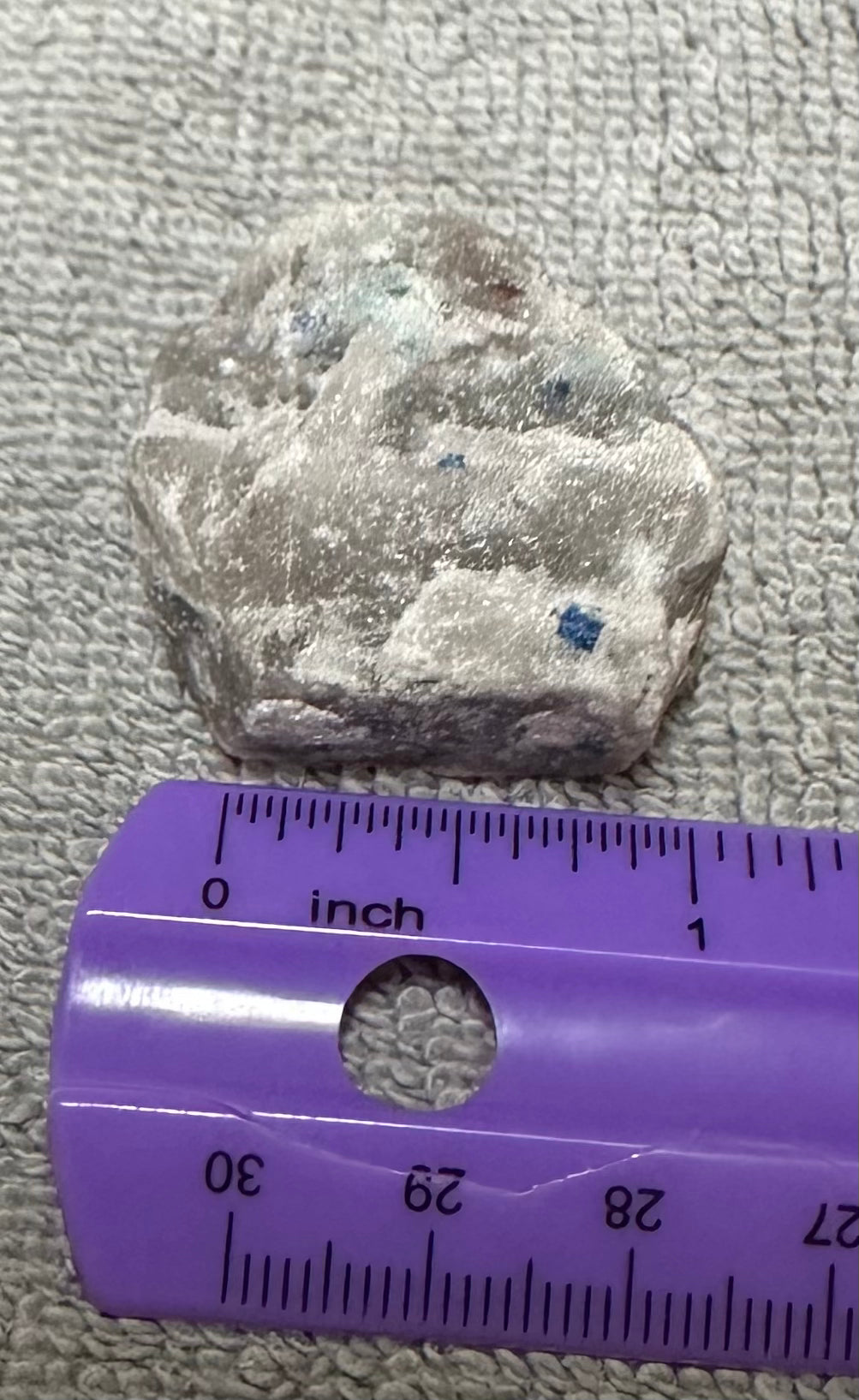 Lazulite, Kyanite Specimen, Graves Mountain #19