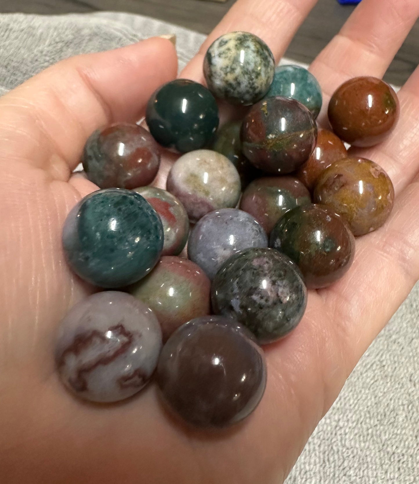 Ocean Jasper Sphere 15mm