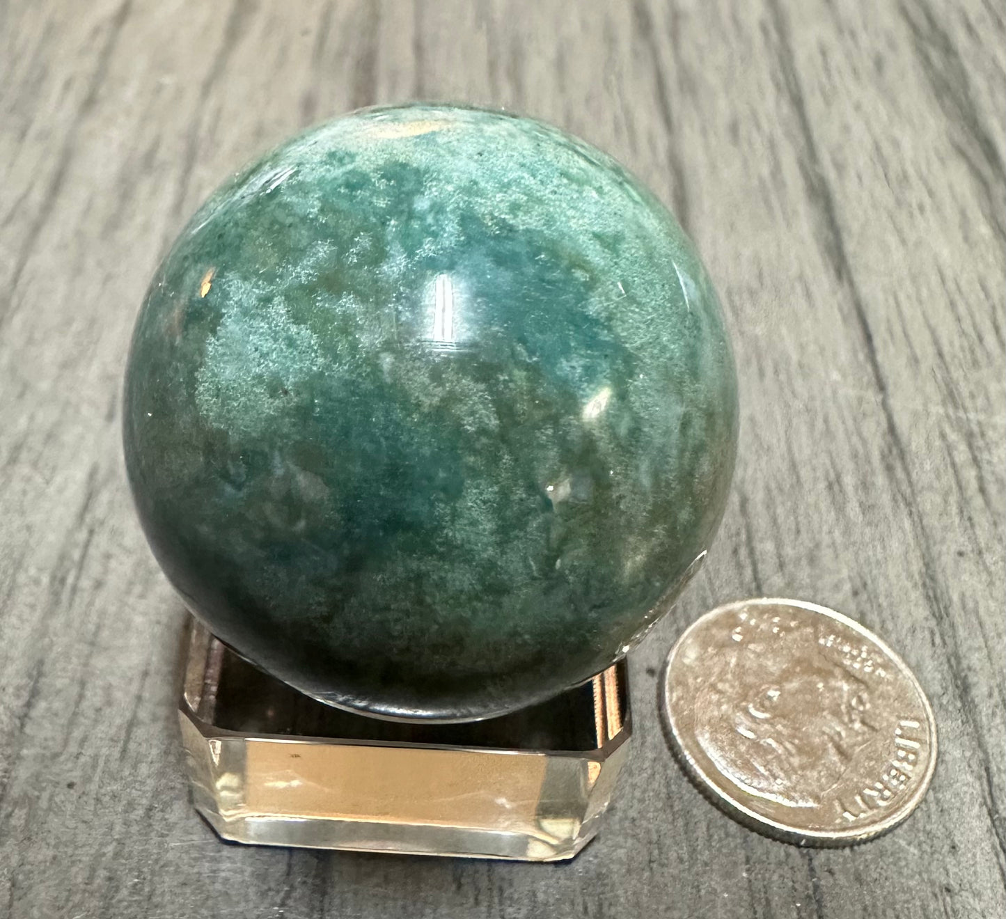 Moss Agate Sphere #26