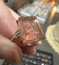 Sterling 925 Super 7 Strawberry Quartz Ring #2