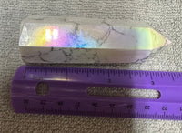 Angel Aura Howlite Obelisk Point #5