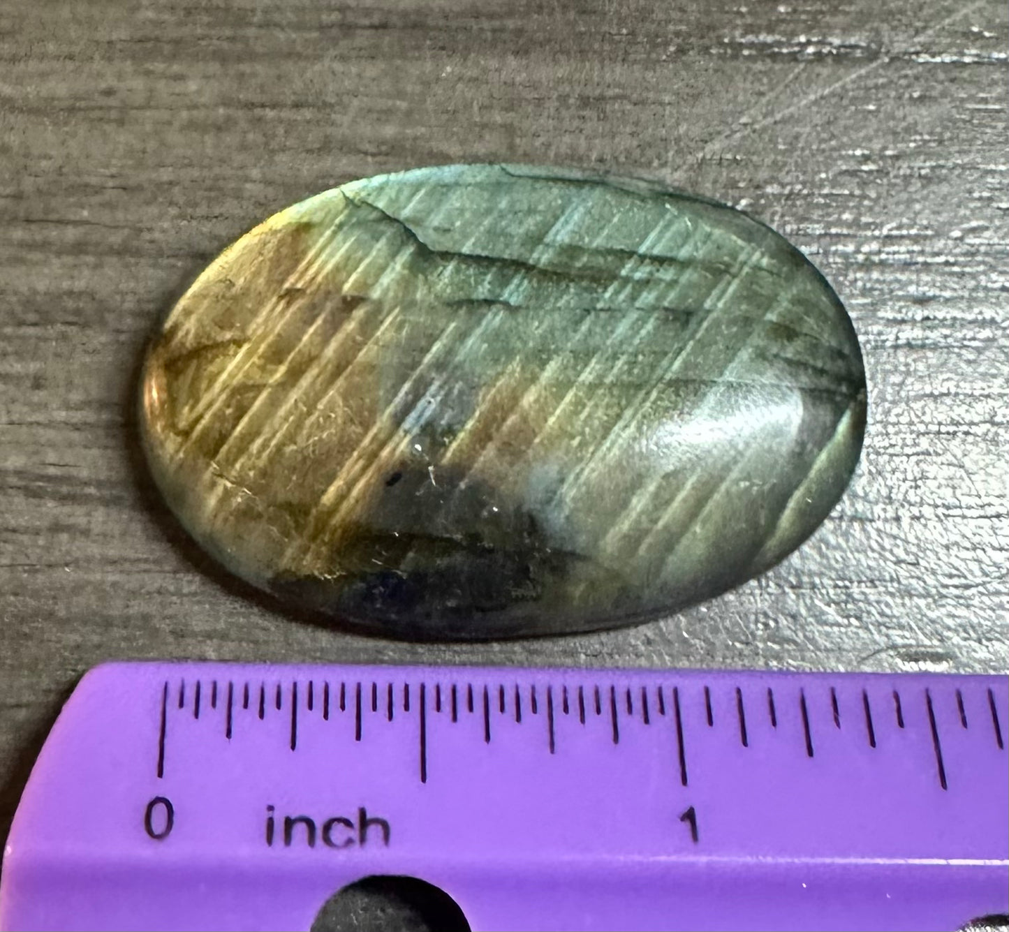 Oval Labradorite Cabochon 15a